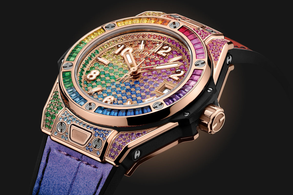 Hublot Big Bang ONE CLICK KING GOLD RAINBOW