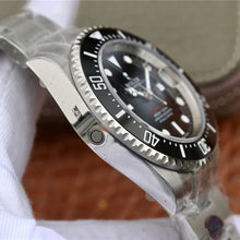 Rolex Sea Dweller Silver Schwarzes Zifferblatt