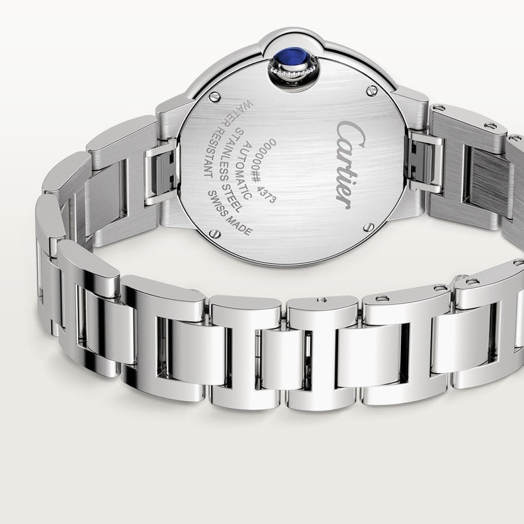 Cartier Ballon Bleu de Cartier Matte silvered sunray-brushed dial 33 mm