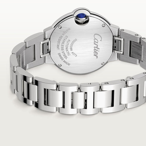 Cartier Ballon Bleu de Cartier Matte silvered sunray-brushed dial 33 mm