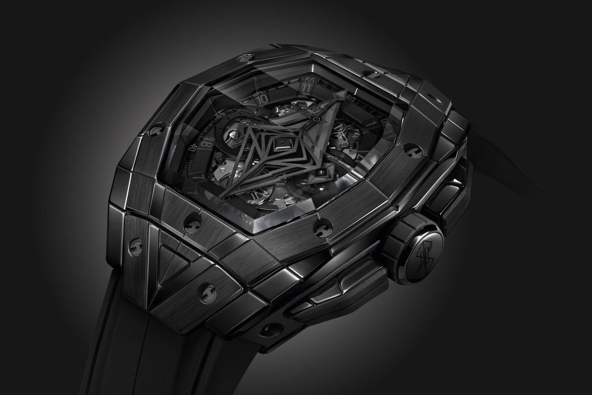 Hublot Hublot, Spirit of Big Bang Sang Bleu All Black, Keramik, 42mm, Limited Edition