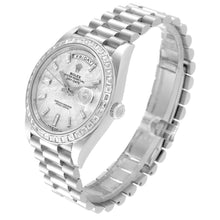 Rolex Day-Date 40 Platinum Meteorite Diamanten Dial Diamanten Bezel M228396TBR-0027
