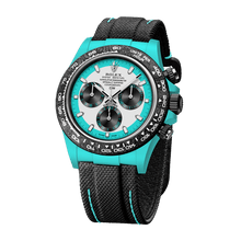 Rolex Daytona Dew Collection CarboQuartz Celeste Invert Premium Super Carbon Fiber Customized Edition Cos