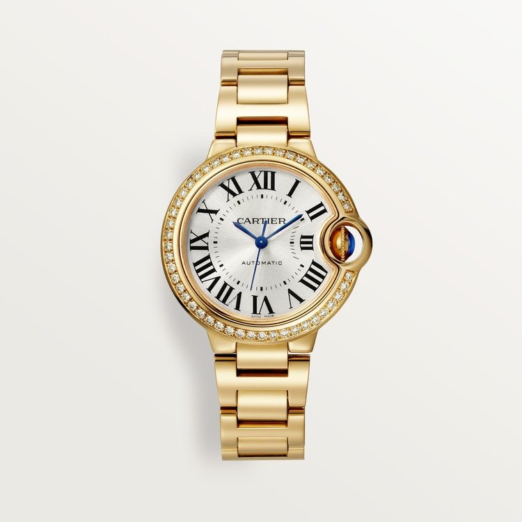 Cartier Ballon Bleu de Cartier Silver sunray-effect dial 33 mm