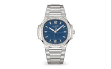Patek Philippe Nautilus Ladies Automatic , Edelstahl and Diamanten, 35,2mm