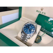 Rolex Datejust 41 Blaues Zifferblatt -0002