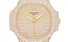 Patek Philippe Nautilus Haute Joaillerie Ladies Automatic , 18K Roségold and Diamanten, 35,2mm
