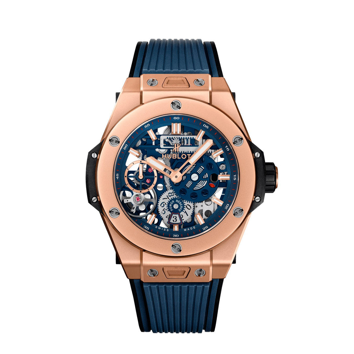 Hublot Big Bang Meca-10 King Gold Blue 45mm