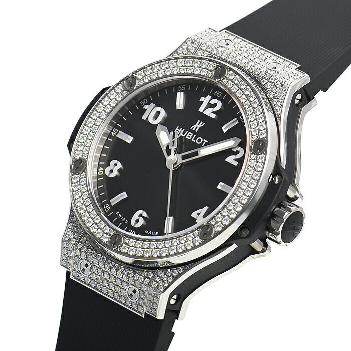 Hublot Big Bang, Edelstahl Pave, 38 mm