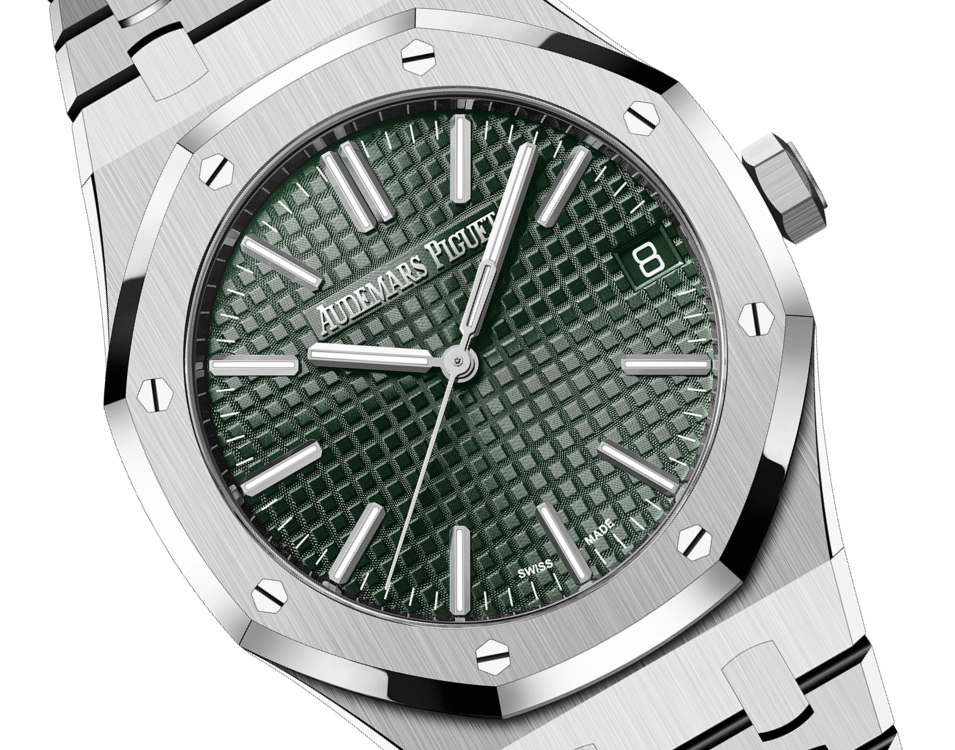 Audemars Piguet ROYAL OAK Khaki Grünes Zifferblatt 41mm