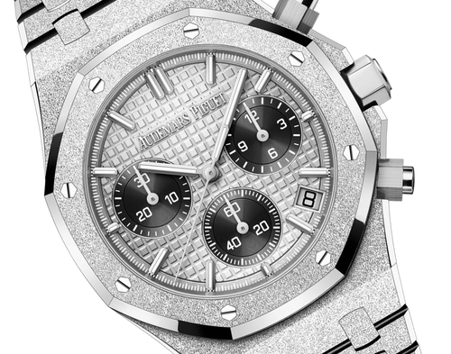 Audemars Piguet ROYAL OAK FROSTED CHRONOGRAPH Grey Dial 41 mm