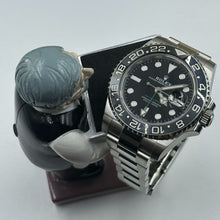 Rolex GMT Master ll Automatic Schwarzes Zifferblatt Edelstahl M126710GRNR-0004