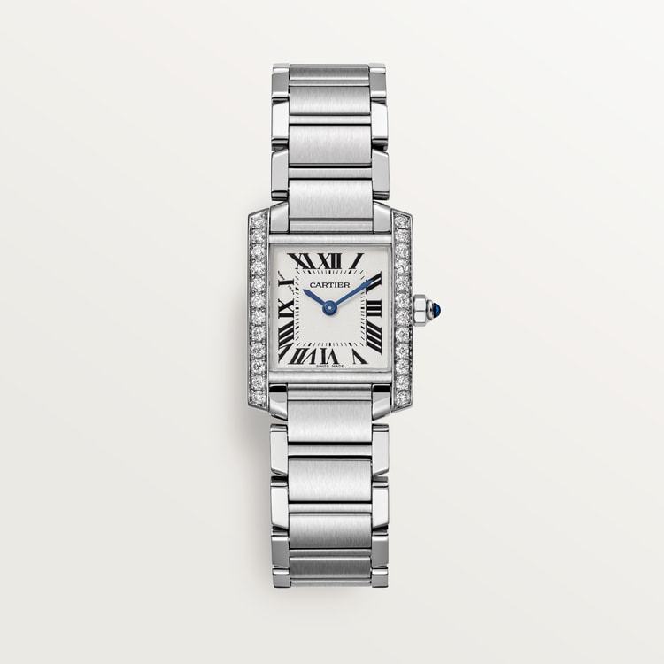 Cartier TANK FRANÇAISE Diamanten 30.4mm