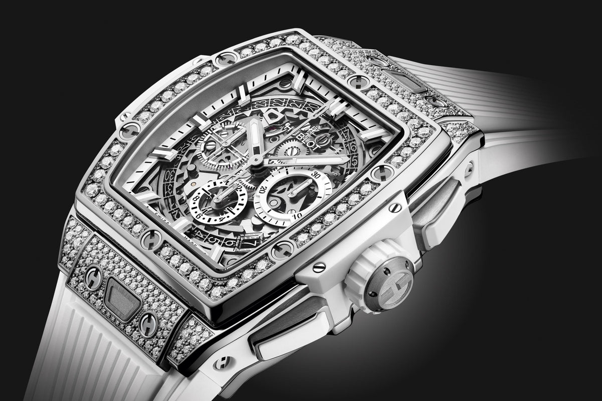 Hublot Spirit of Big Bang Titan WHITE PAVÉ