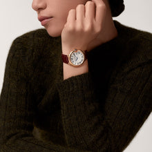 Cartier Ballon Bleu de Cartier Silvered guilloché lacquered opaline dial 36 mm