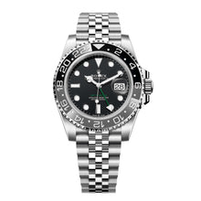 Rolex GMT Master ll Automatic Schwarzes Zifferblatt Jubilee Bracelet Edelstahl M126710GRNR-0003