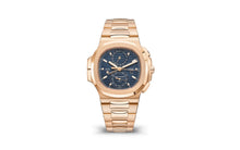 Patek Philippe Nautilus Travel Time Chronograph , 18k Roségold, 40,5 mm