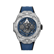 Hublot Big Bang SANG BLEU II Titan BLUE PAVÉ
