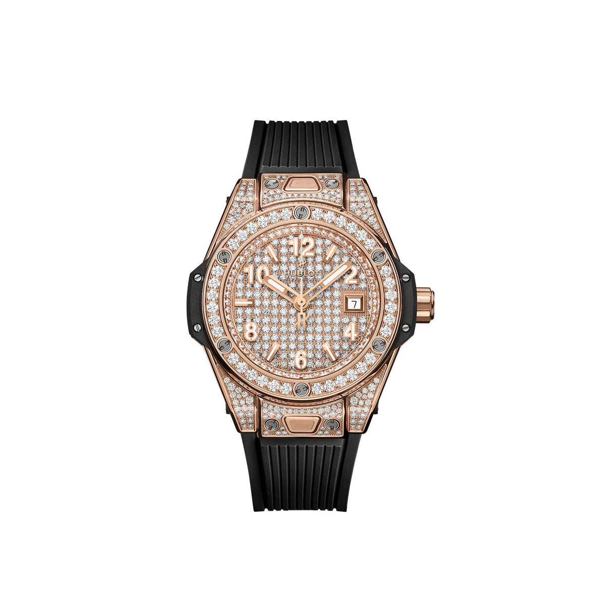 Hublot Big Bang ONE CLICK KING GOLD FULL PAVÉ