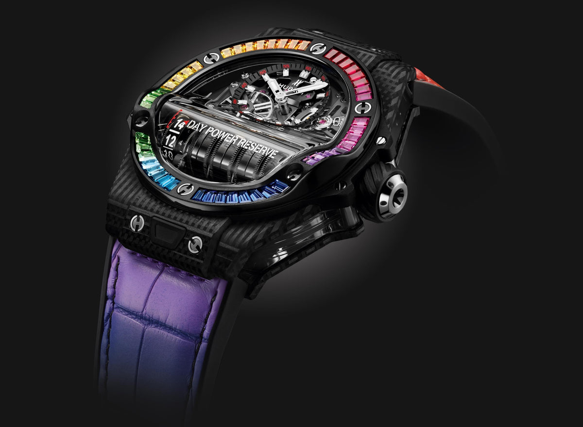 Hublot Big Bang MP-11 POWER RESERVE 14 DAYS 3D CARBON RAINBOW