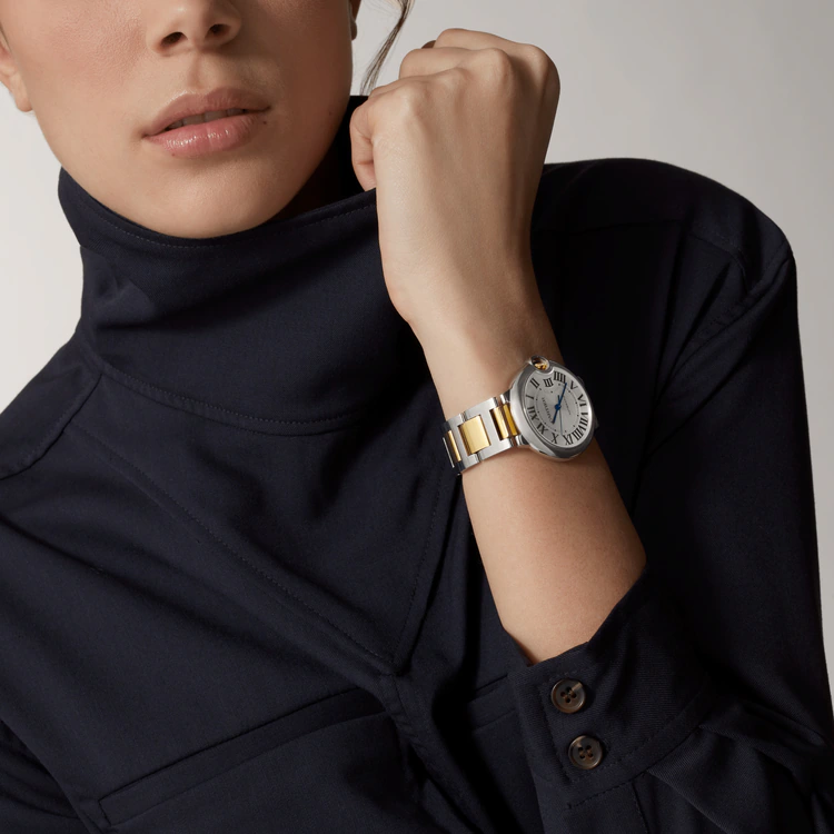 Cartier BALLON BLEU Gold mix 42mm