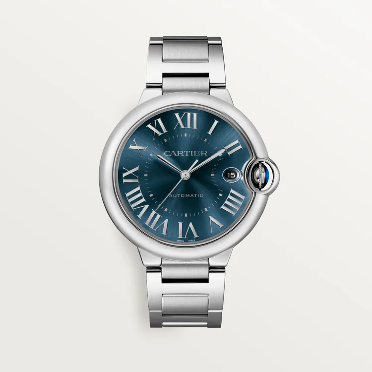 Cartier BALLON BLEU Blaues Zifferblatt 42mm
