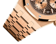 Audemars Piguet ROYAL OAK Pink Gold Brown Dial CHRONOGRAPH 41mm