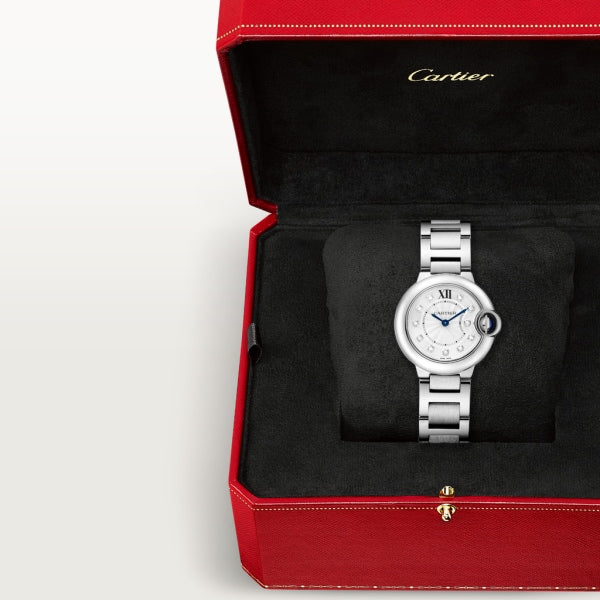 Cartier BALLON BLEU Diamanten Dial 28mm