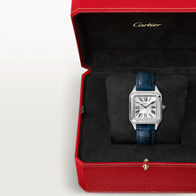 Cartier SANTOS-DUMONT Blau Strap 38mm