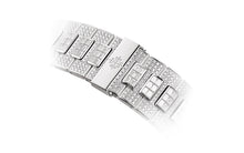 Patek Philippe Nautilus Date, Sweep Seconds , 18k Weißgold and 1,343 Diamanten: ~18.73 ct., 40mm