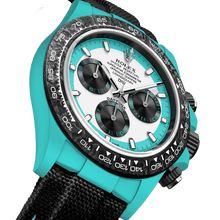 Rolex Daytona Dew Collection CarboQuartz Celeste Invert Premium Super Carbon Fiber Customized Edition Cos
