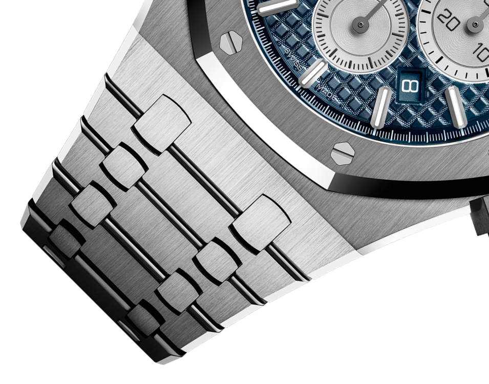 Audemars Piguet ROYAL OAK Blaues Zifferblatt CHRONOGRAPH 41mm