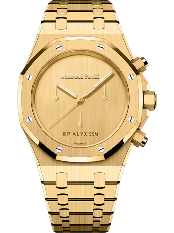 Audemars Piguet Royal Oak Chronograph '1017 ALYX 9SM' Gelbgold Limited Edition