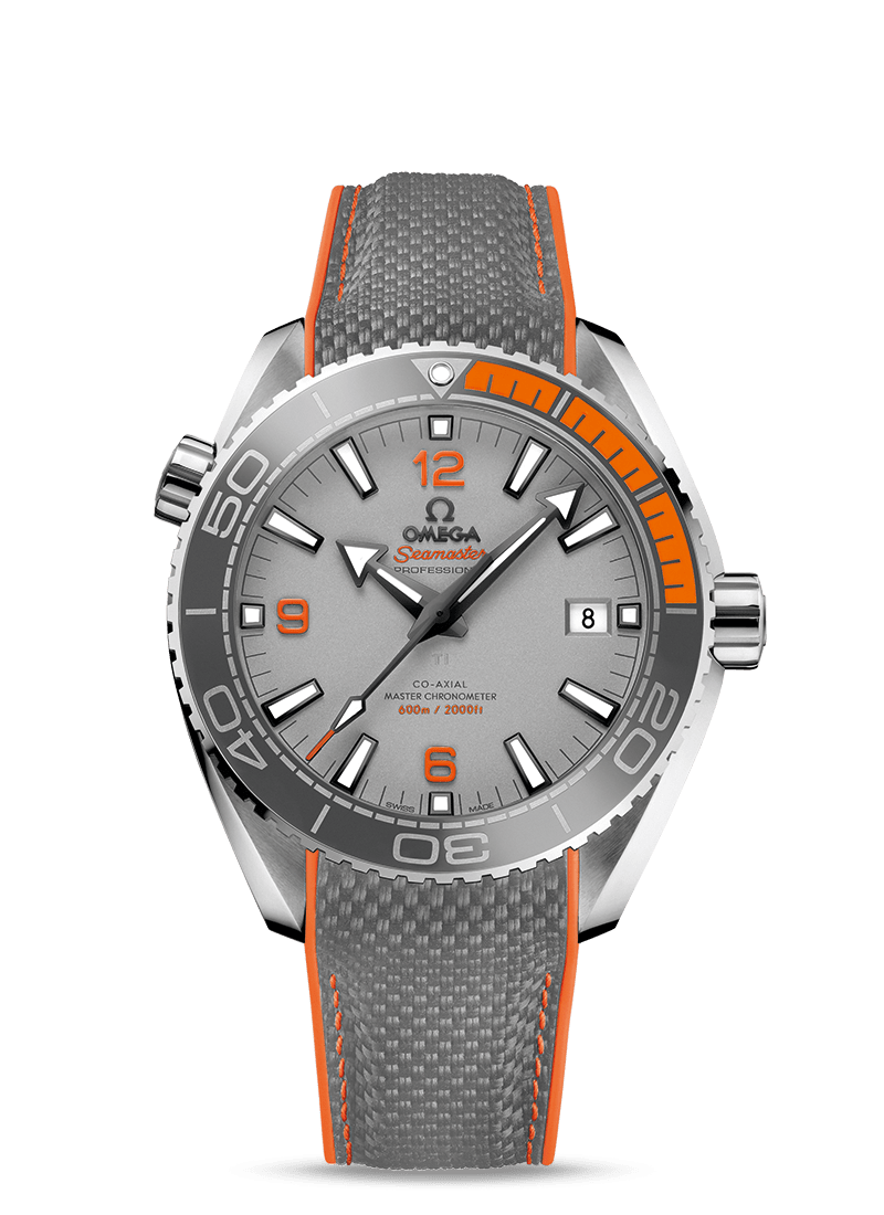 Omega PLANET OCEAN 600M Gray / Orange 43.5mm
