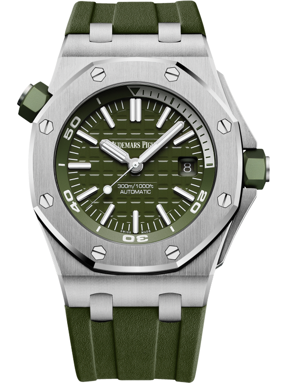 Audemars Piguet OFFSHORE DIVER Khaki Dial 42mm