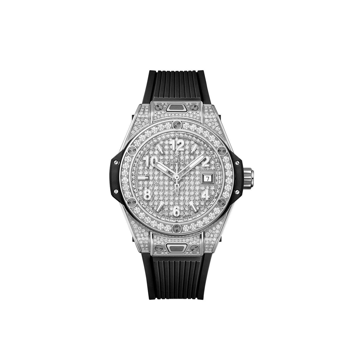 Hublot Big Bang ONE CLICK Edelstahl FULL PAVÉ