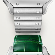 Cartier Santos de Cartier Large model Graduated Grünes Zifferblatt 39.8 mm