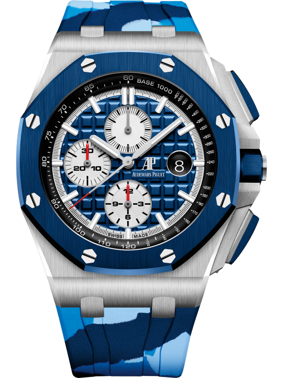 Audemars Piguet OFFSHORE Blue Camouflage Dial CHRONOGRAPH 44mm