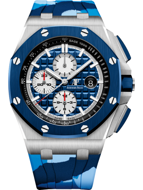 Audemars Piguet OFFSHORE Blue Camouflage Dial CHRONOGRAPH 44mm