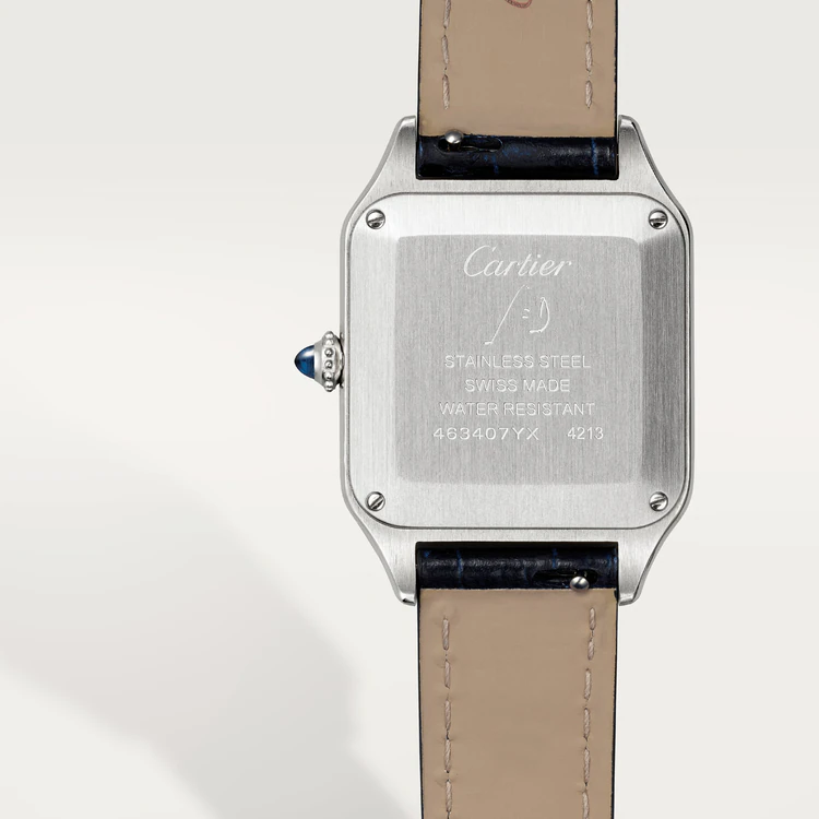 Cartier SANTOS-DUMONT Blau 36mm