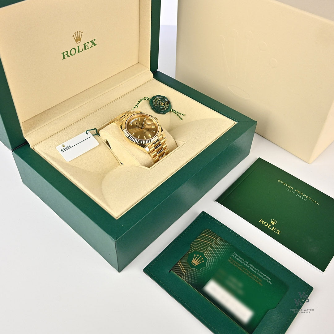 Rolex DAY-DATE 40 Gelbgold