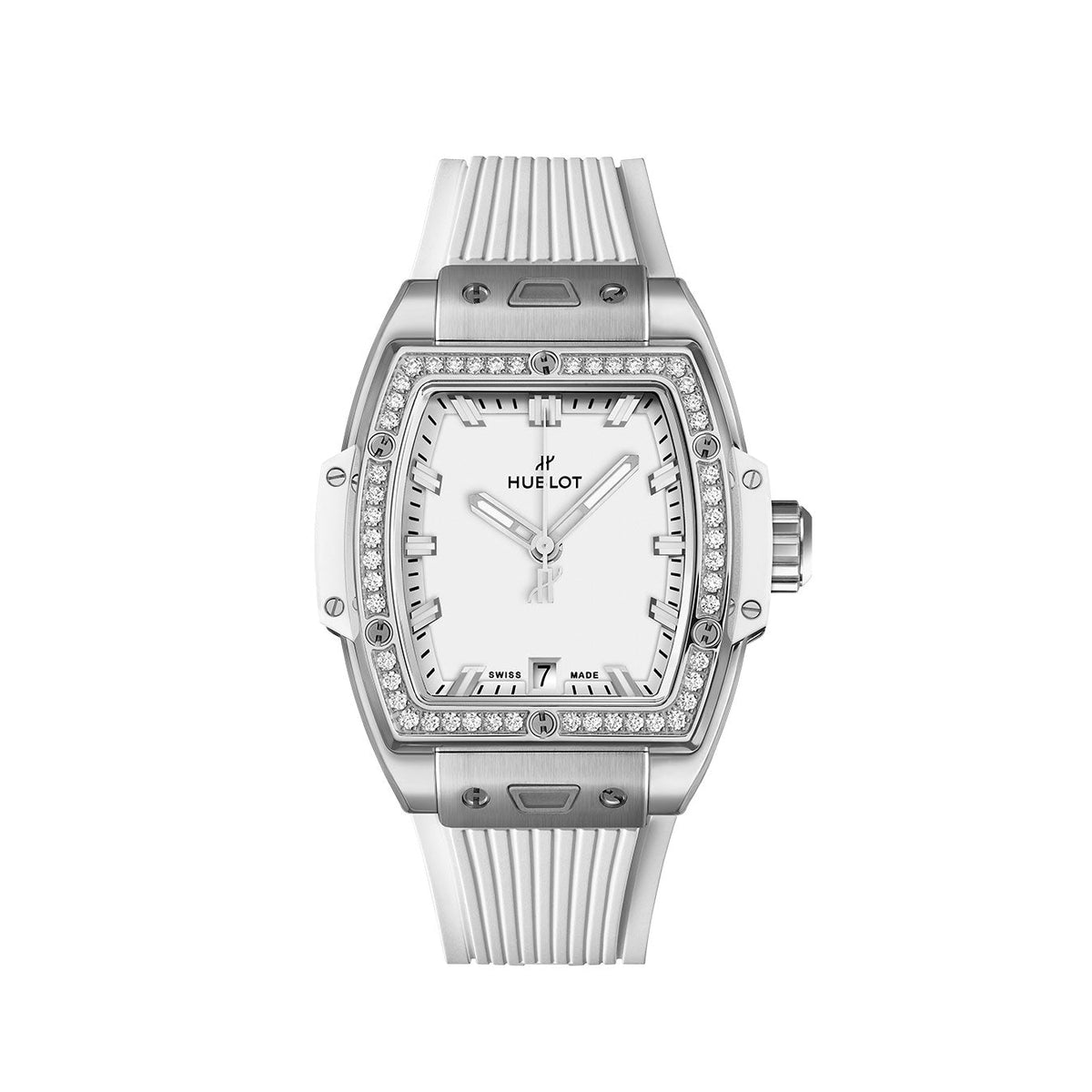 Hublot Spirit of Big Bang Titan WHITE Diamanten