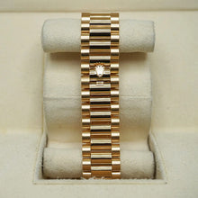 Rolex Day Date 36mm - Ref: - Green Ombre Diamanten Dial & Diamanten Bezel, 18K Gelbgold President Bracelet