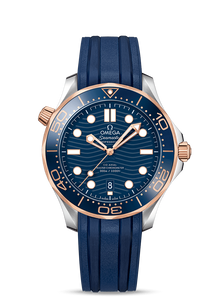 Omega Seamaster Diver 300m Blue Sedna™ Gold 42mm