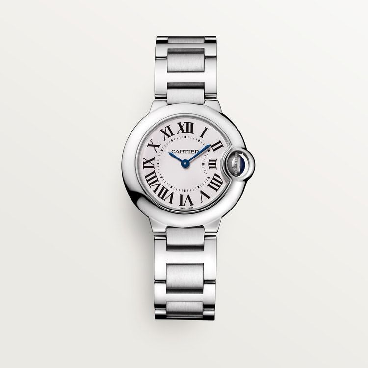 Cartier Ballon Bleu de Cartier Silvered opaline dial 28 mm