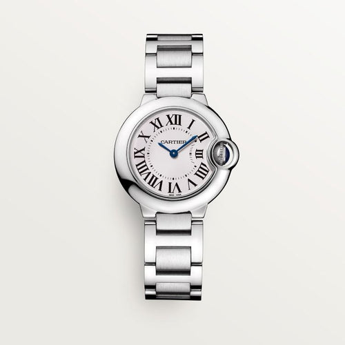 Cartier Ballon Bleu de Cartier Silvered opaline dial 28 mm