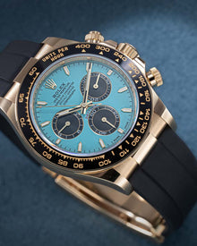 Rolex Cosmograph Daytona Turquoise Blaues Zifferblatt 40 mm -0014