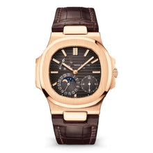 Patek Philippe Nautilus Date, Moon Phases , 18k Roségold, 40mm