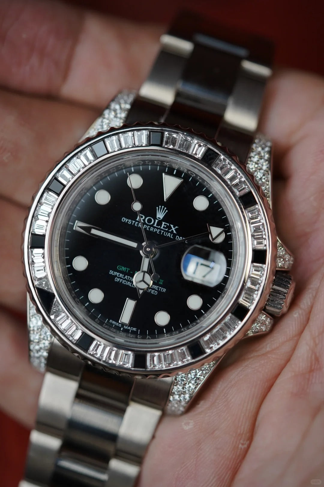Rolex Certified Pre-Owned GMT-MASTER II 40 mm, 18ct Weißgold M116759SANR