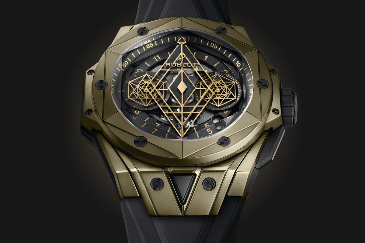 Hublot Big Bang SANG BLEU II MAGIC GOLD